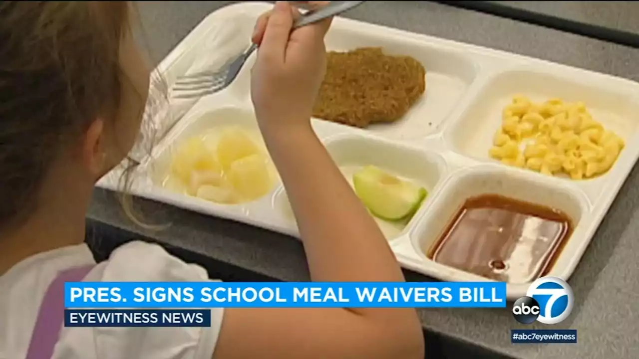 Congress extends pandemic school lunch waivers, though not all kids will benefit