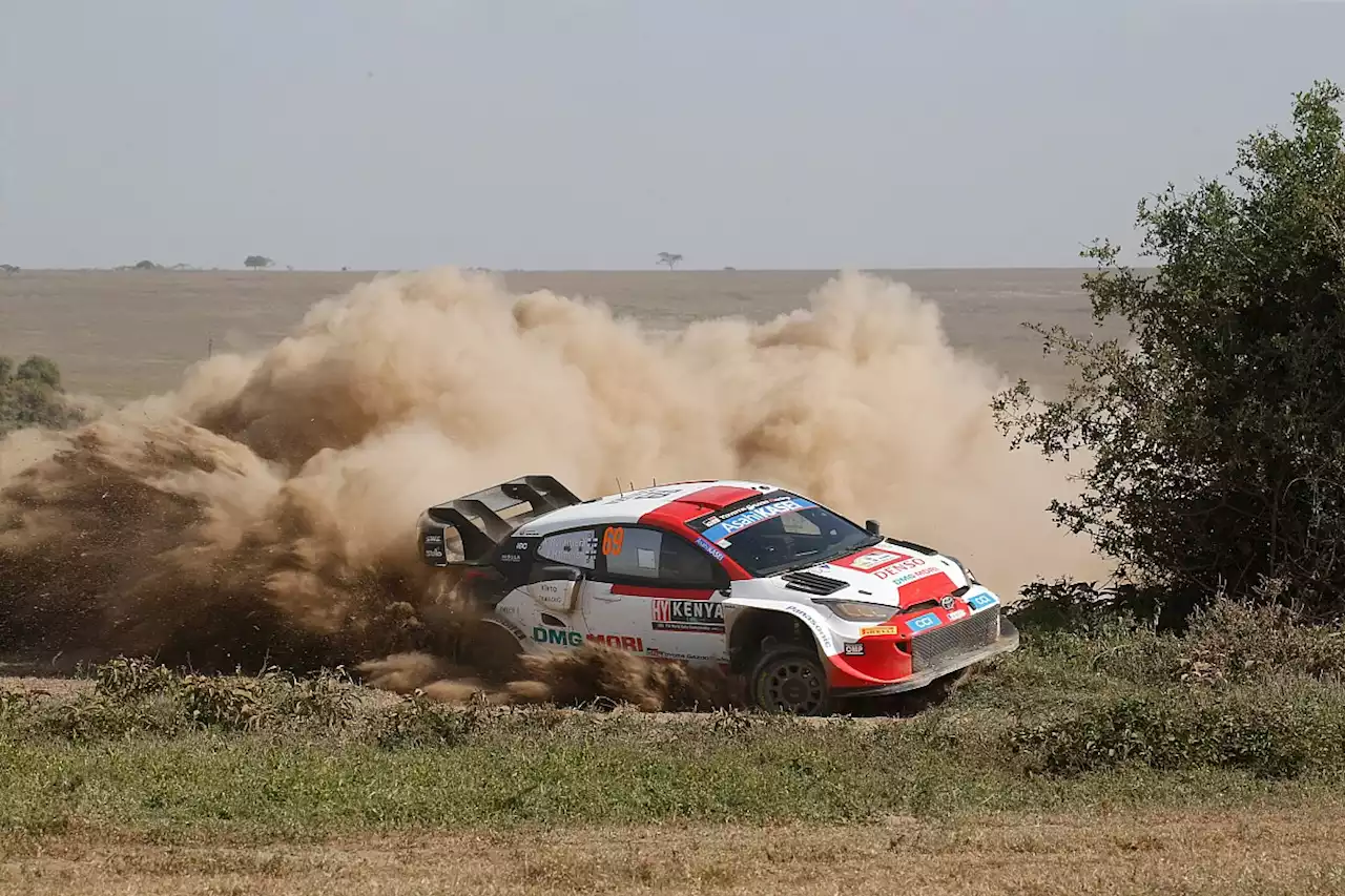 WRC Safari Rally: Rovanpera closes in on victory