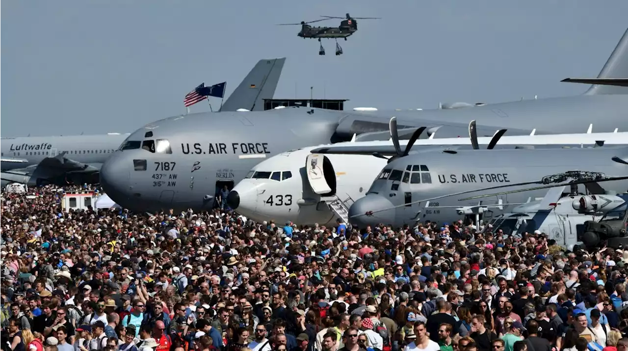 72.000 Menschen besuchten Luftfahrtmesse ILA bei Berlin