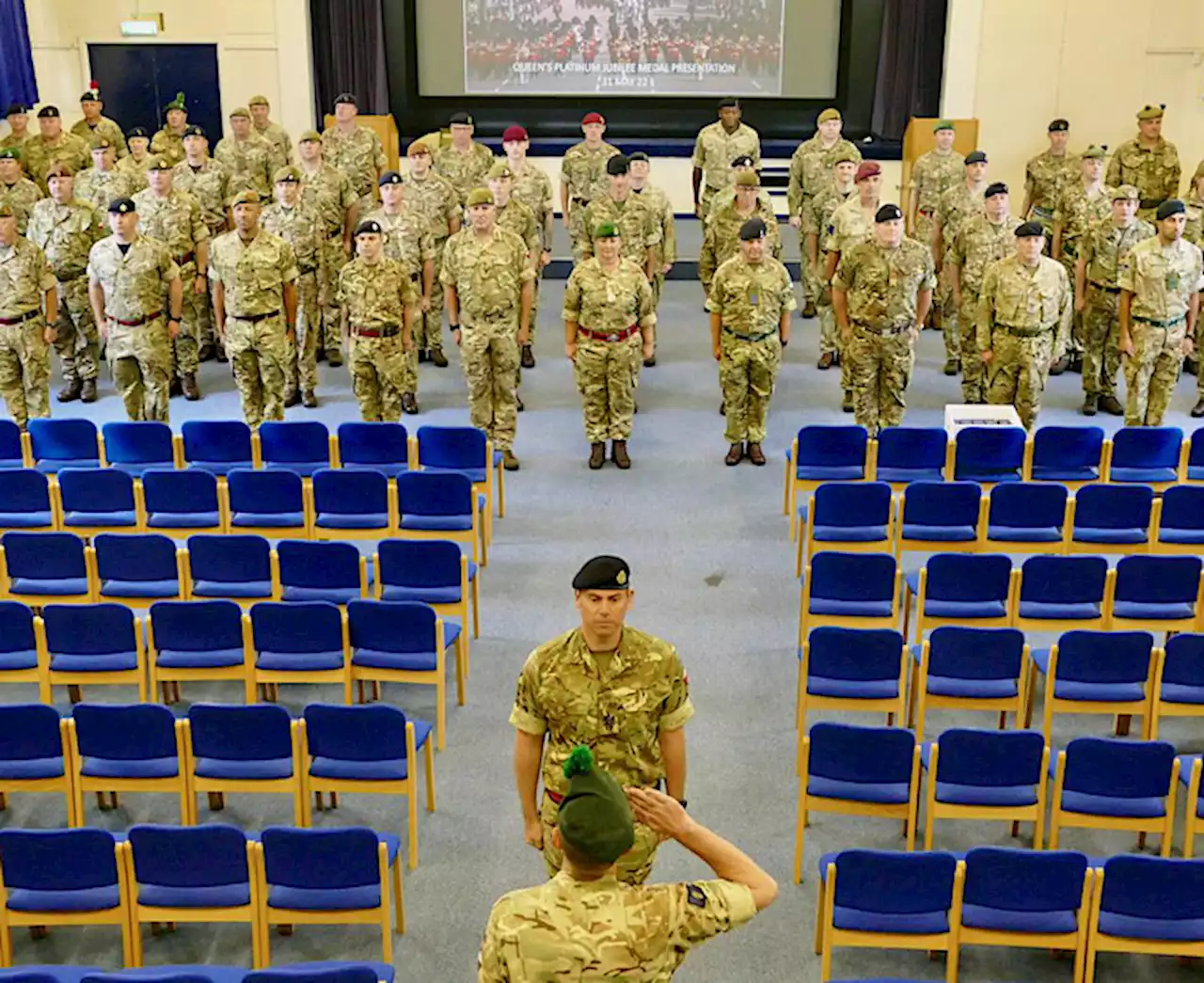 Fulwood Barracks ceremony sees medals awarded on behalf of Queen