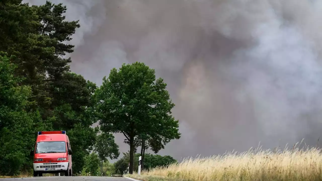 Waldbrand unter Kontrolle – Feuerwehr rechnet mit langem Einsatz