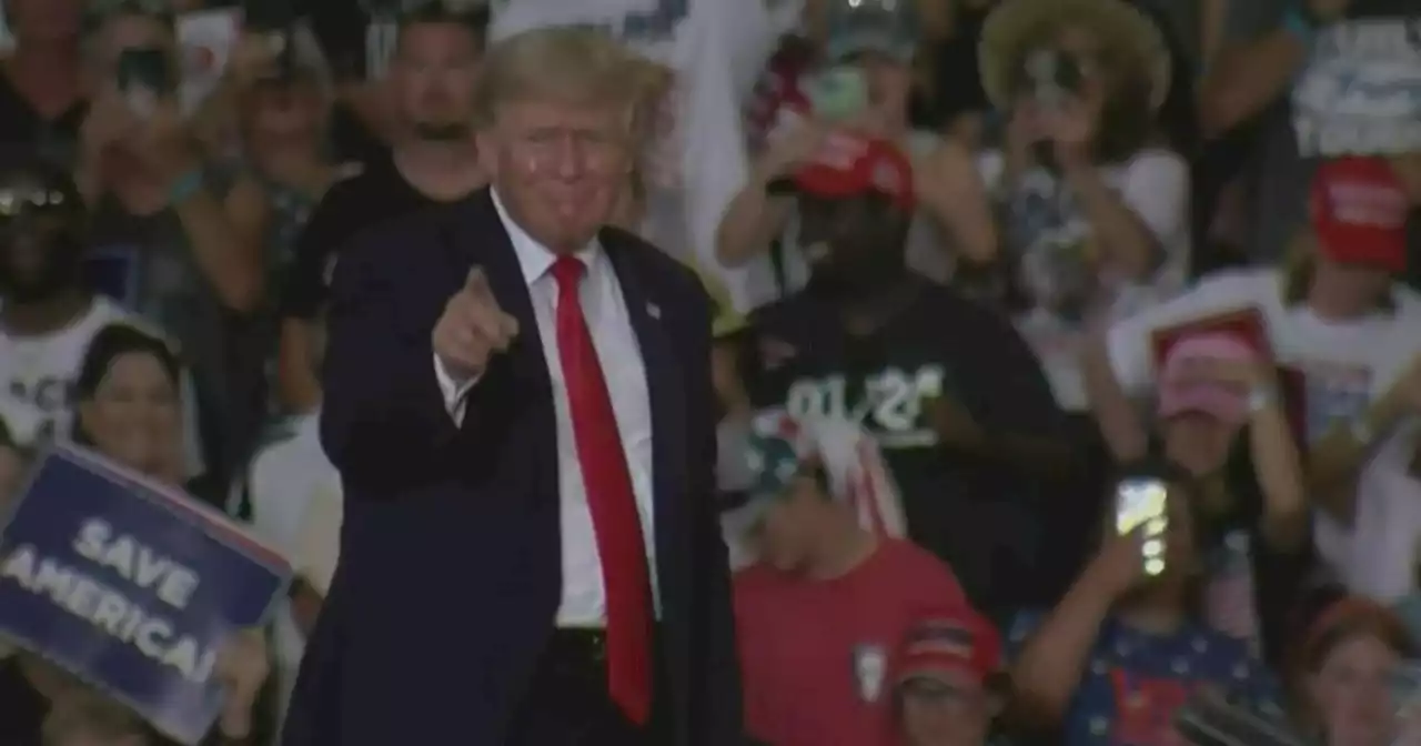 President Donald Trump touts Supreme Court decision at downstate rally