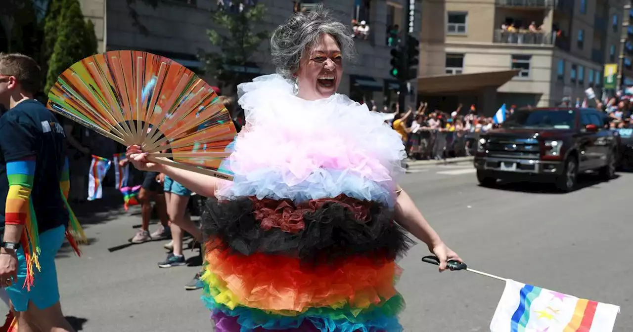 Chicago Pride Parade steps off for the first time since 2019 amid concerns over future of LGBTQ+ rights