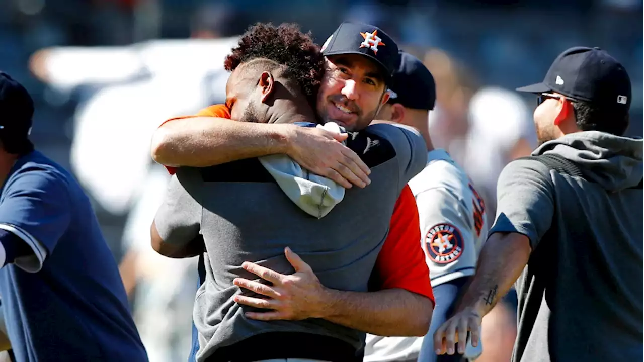 MLB's Houston Astros throw combined no-hitter against New York Yankees