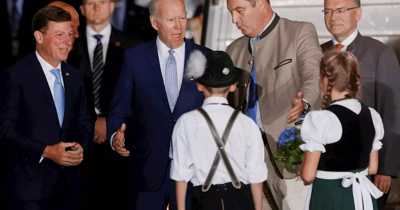 Biden llega a Alemania para la cumbre del G7