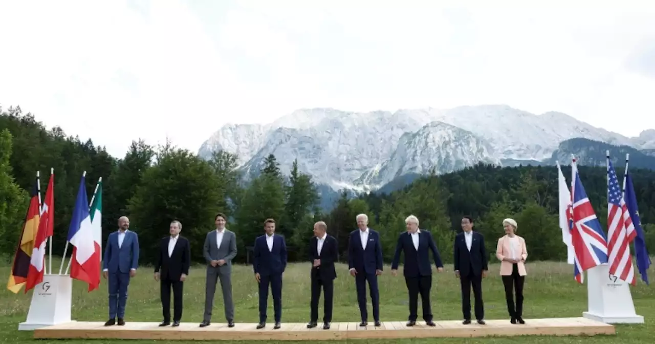 Allies 'won't splinter' on Russia, Biden vows at G7