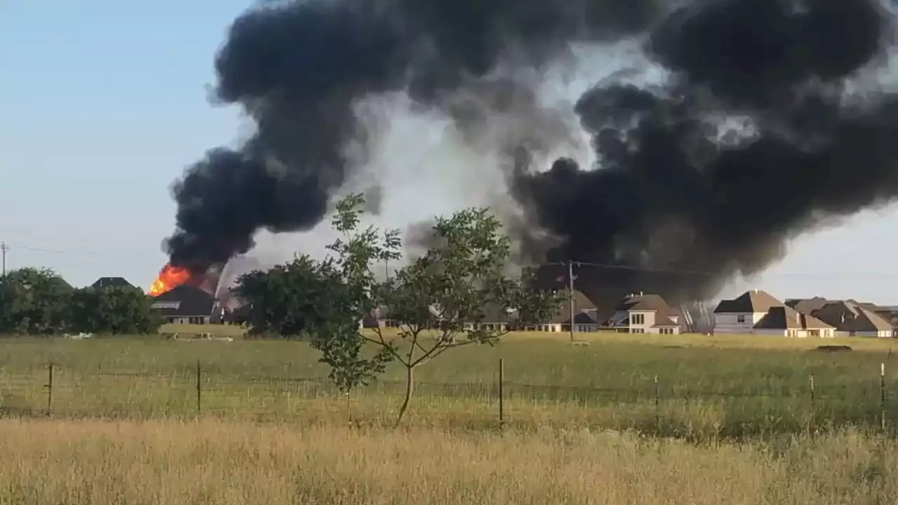 Fire destroys 7 homes under construction in McKinney