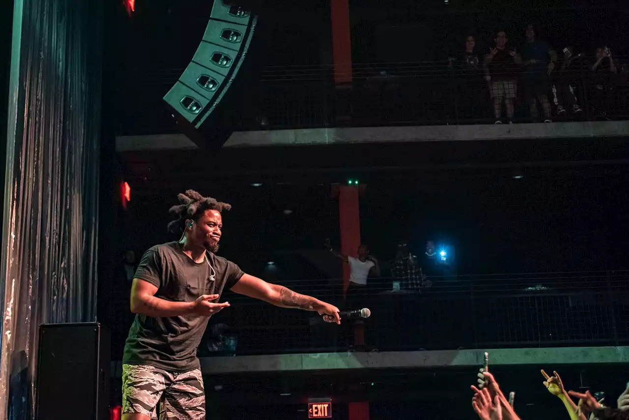 Denzel Curry Brings His Melt My Eyez Tour to 713 Music Hall and the Crowd Jumps Along