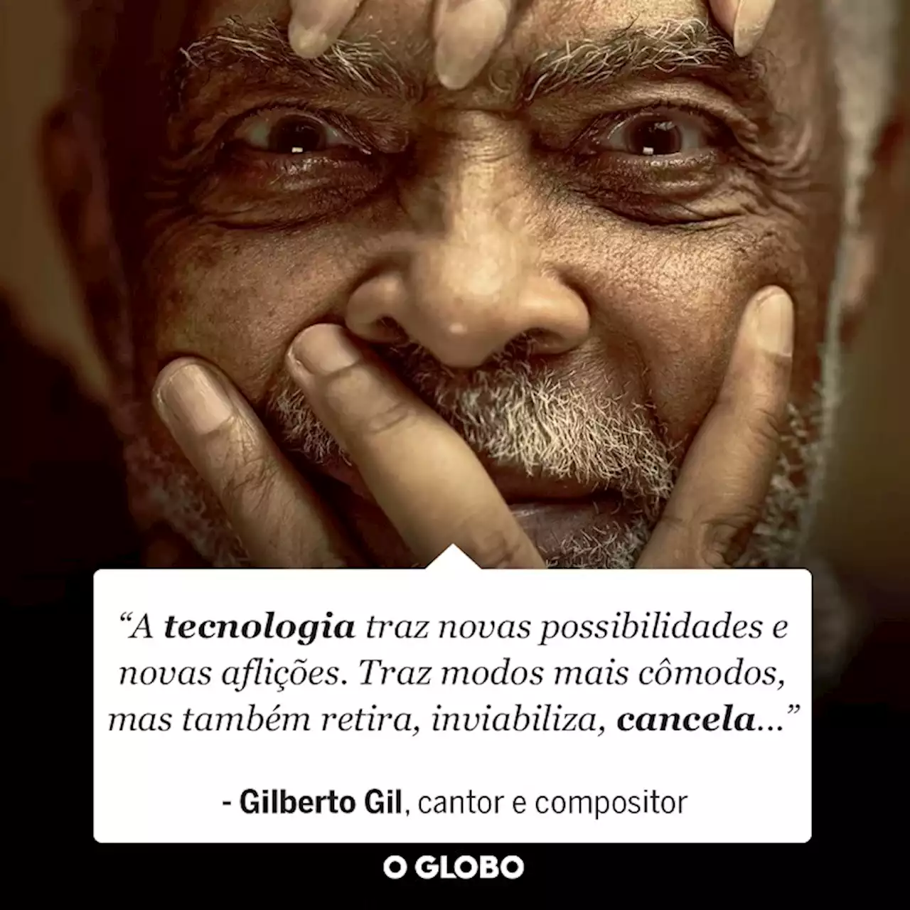 Gilberto Gil, 80 anos: 'O tempo do homem velho é diferenciado'