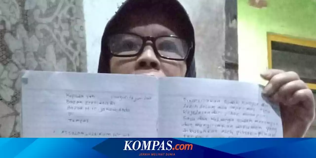 Isi Surat untuk Jokowi dari Ibunda TKI Cianjur yang Tewas di Arab Saudi