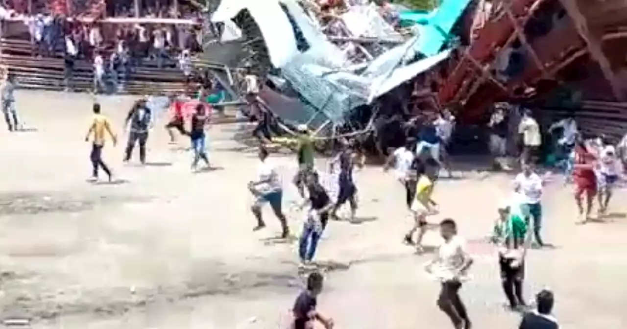 Corralejas en el Espinal terminaron en tragedia con 60 heridos y dos muertos