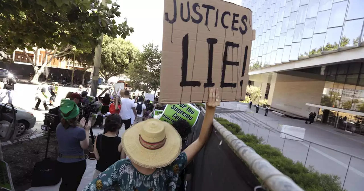 Abortion rights protests resume across Los Angeles, channeling outrage and anguish