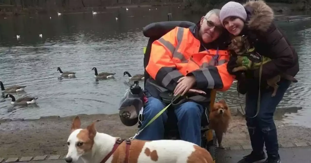 'Healthy' dad left paralysed after walking dog given second tragic diagnosis