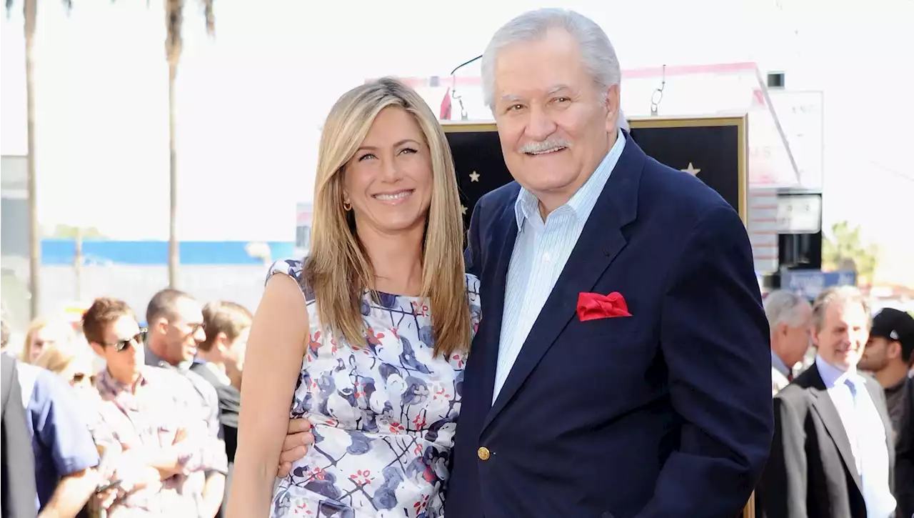 Jennifer Aniston Honors Her Dad John Aniston at the Daytime Emmys