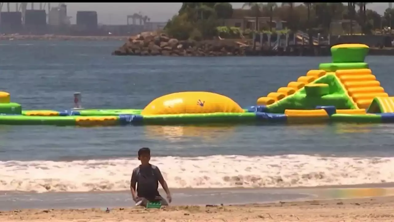 Long Beach's Floating Playground Opens Today