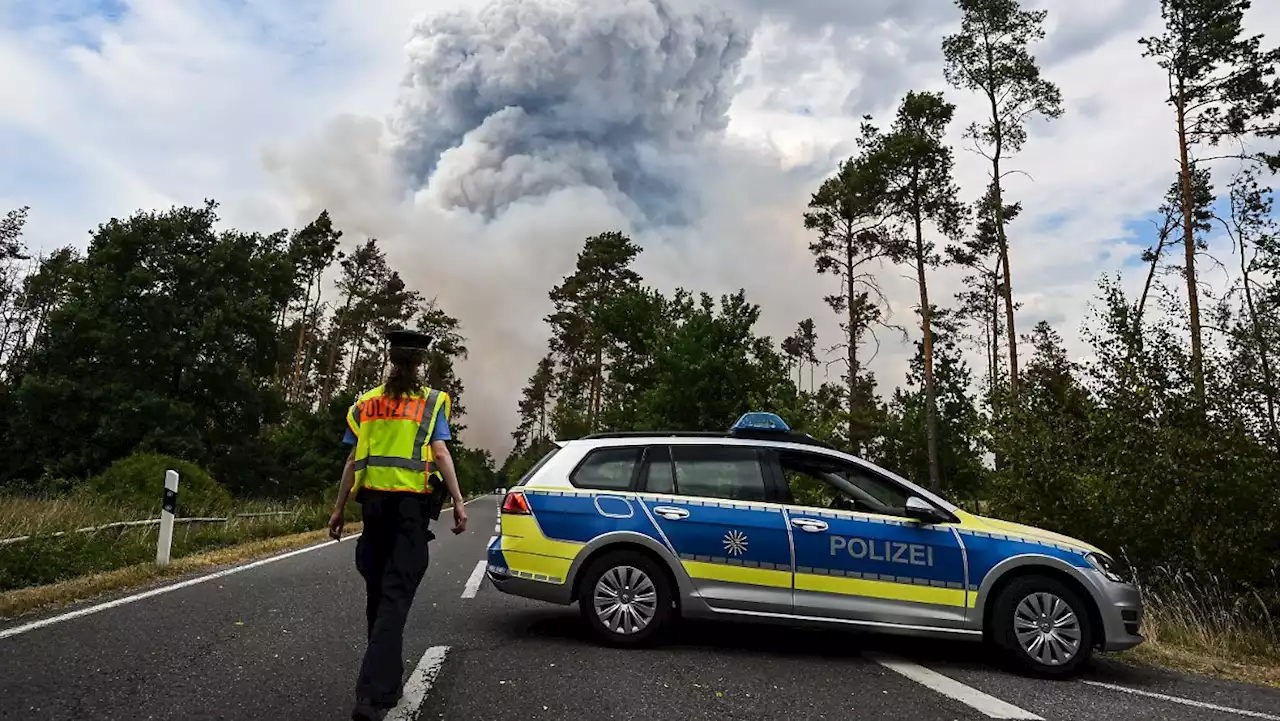 Waldbrand in der Gohrischheide unter Kontrolle