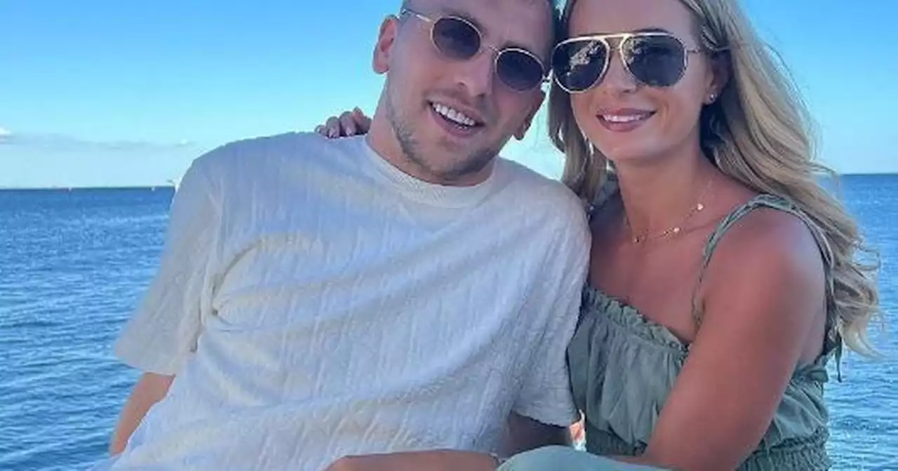 Dani Dyer enjoys sunny boat trip with beau Jarrod Bowen and son Santiago