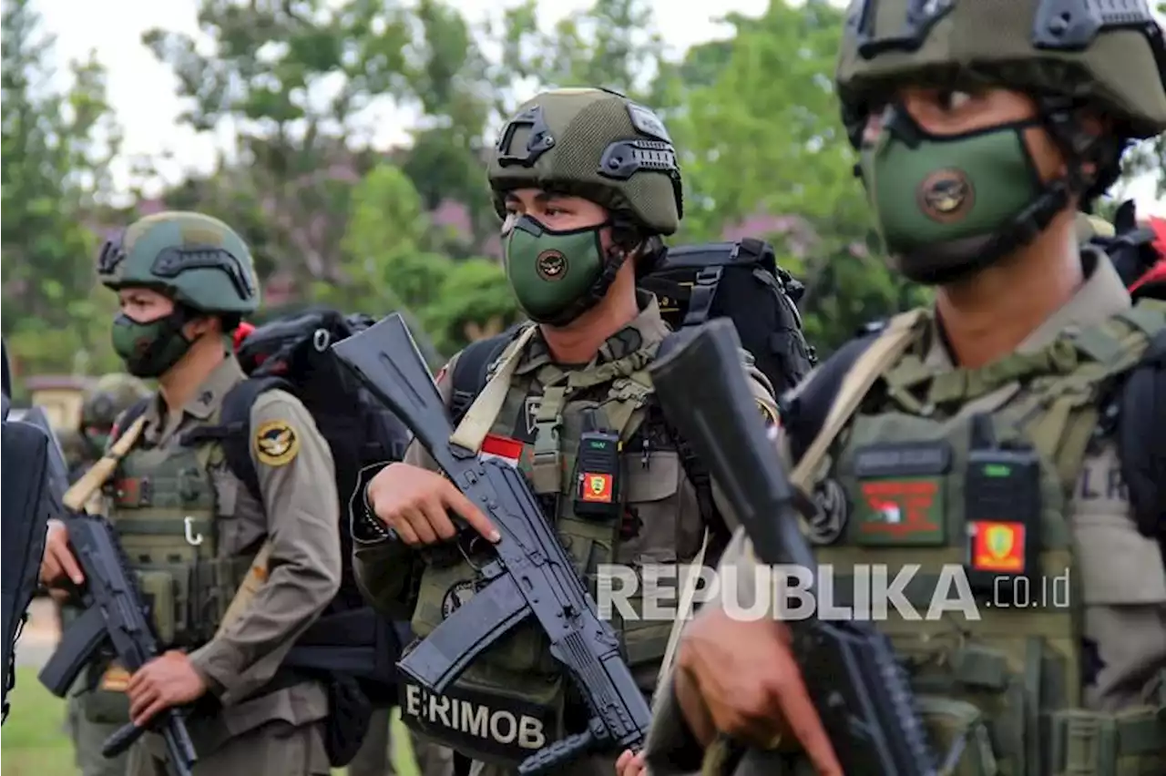 Mabes Polri BKO Lima Kompi Brimob Jelang Penetapan UU DOB Papua |Republika Online