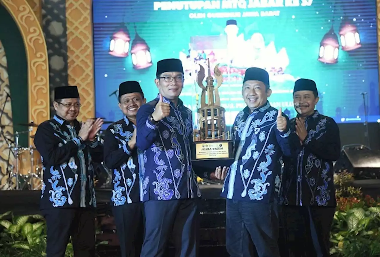 Tutup MTQ Tingkat Provinsi, Ridwan Kamil: Implementasi Visi Jabar Juara Lahir Batin