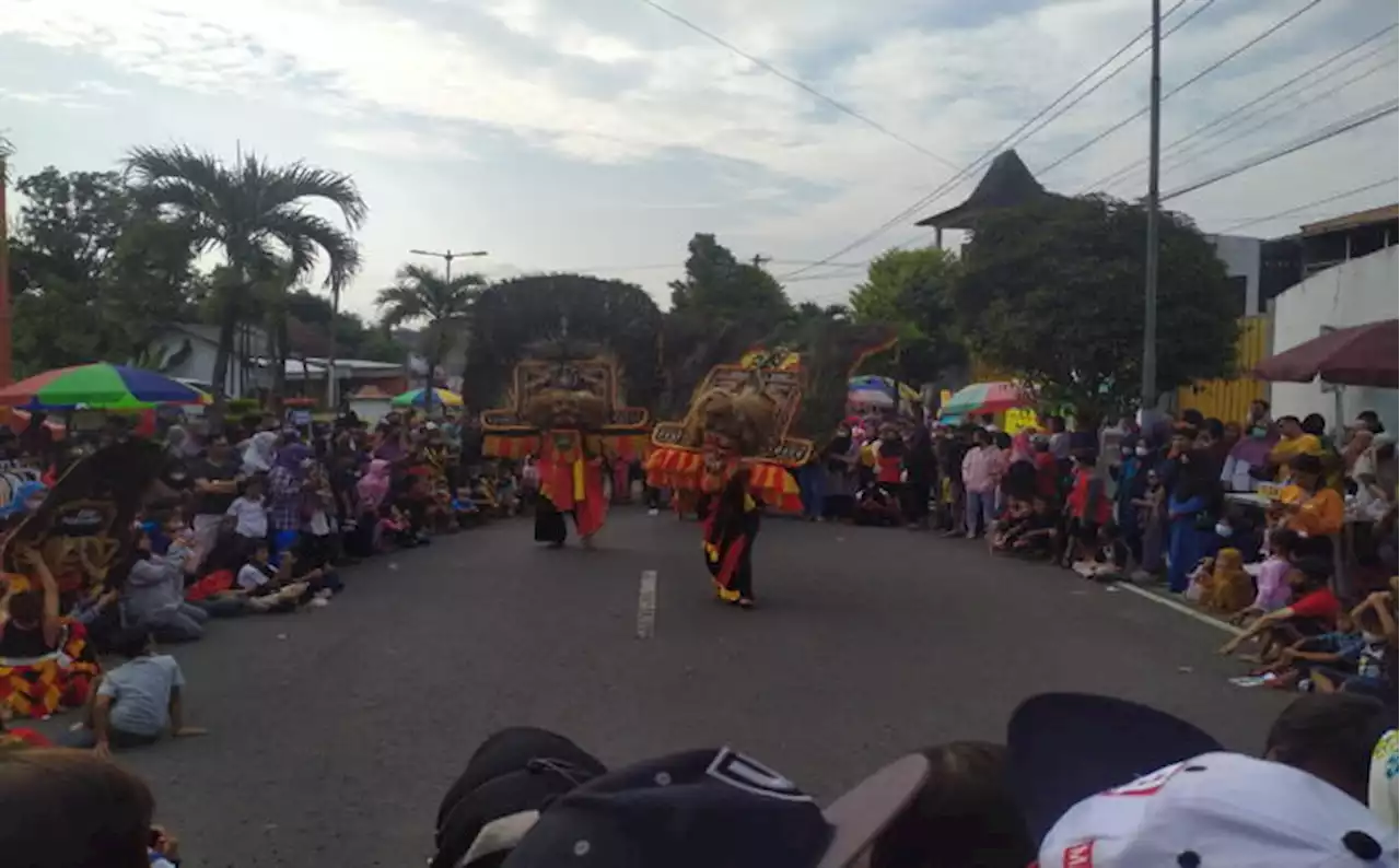 Ketika Reog Ponorogo Turut Hibur Pengunjung CFS Wonogiri