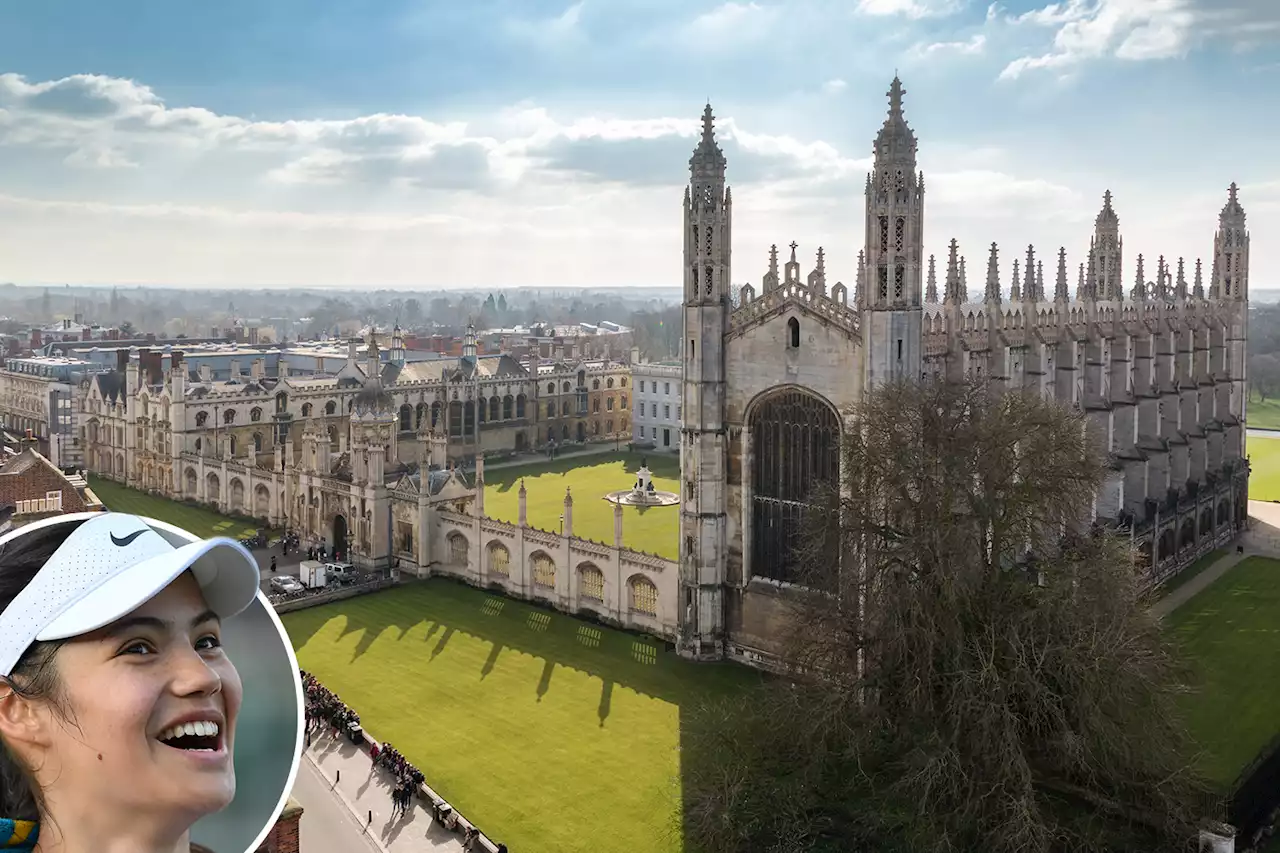 Emma Radacanu 'plans to study at Cambridge Uni' after being offered place