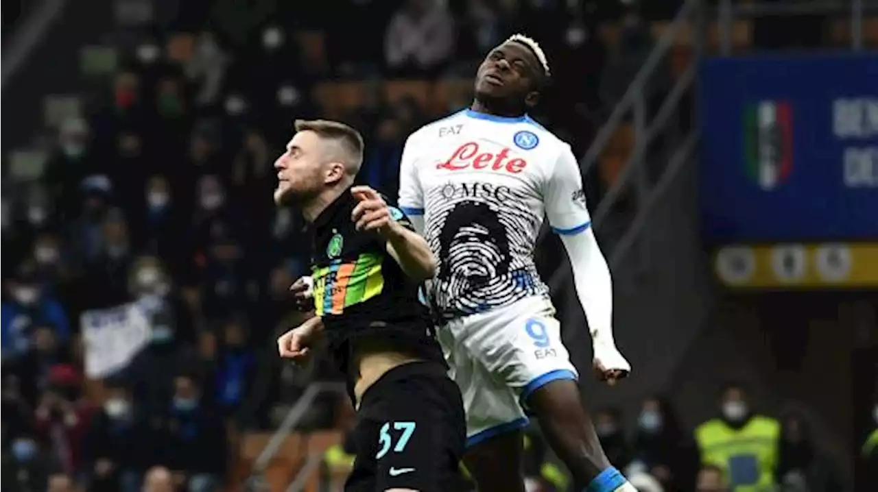 Napoli, Osimhen e l'infortunio contro l'Inter: 'Quasi un'esperienza pre-morte' - TUTTOmercatoWEB.com