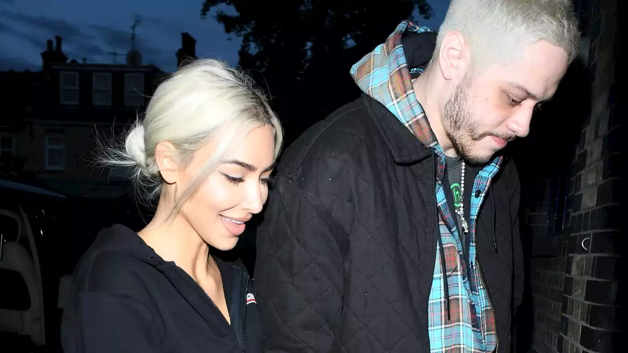 Kim Kardashian and Pete Davidson Are Hair Twins Like Gwyneth and Brad in the ’90s