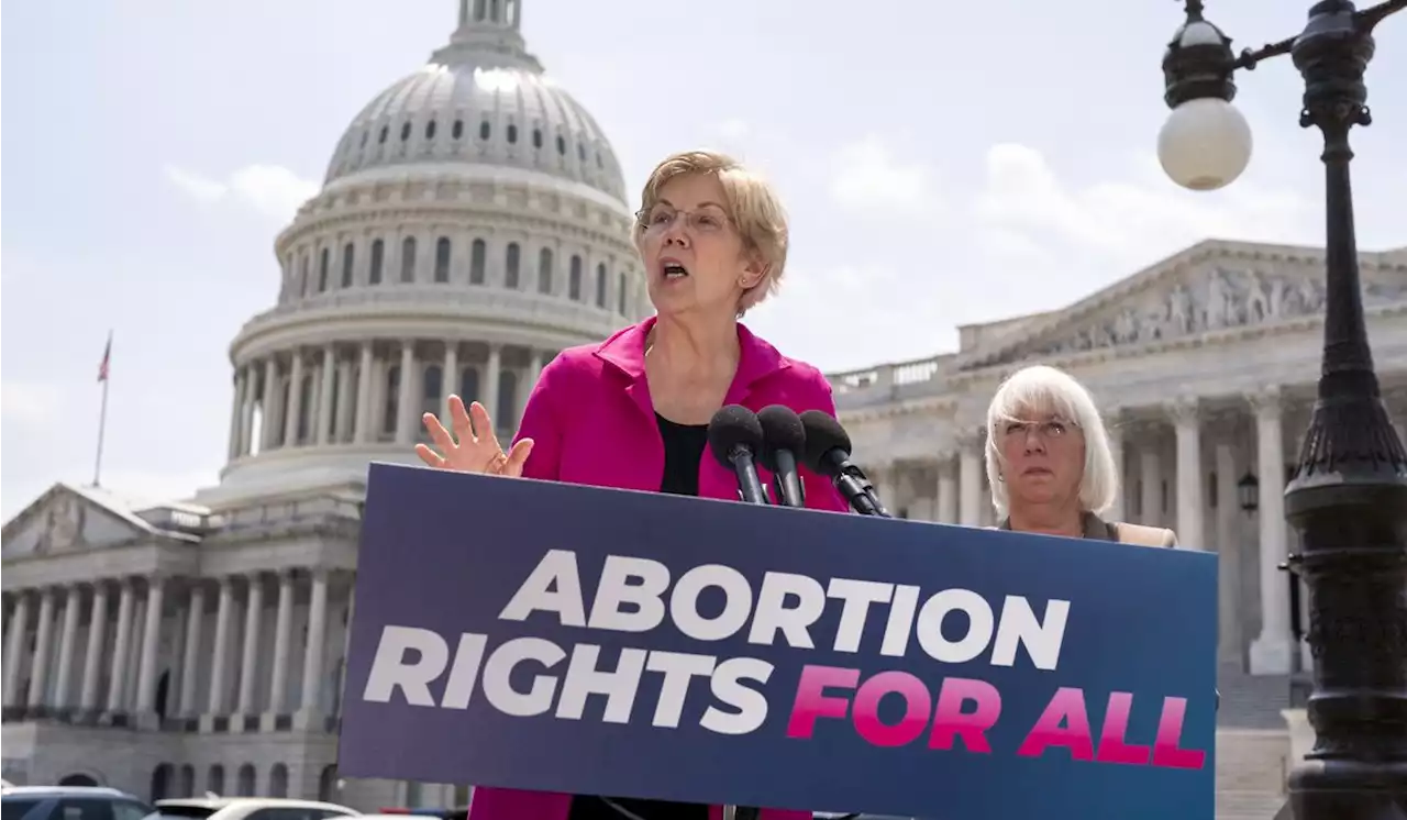 Warren says Democratic victories in PA, WI would lead Senate to cement abortion rights