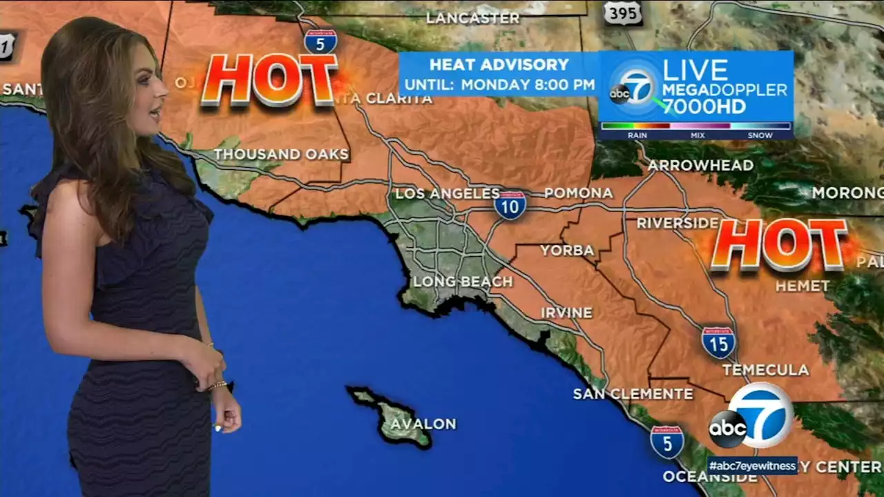 Heat advisory in effect for most of SoCal as some areas expected to reach triple-digit temps