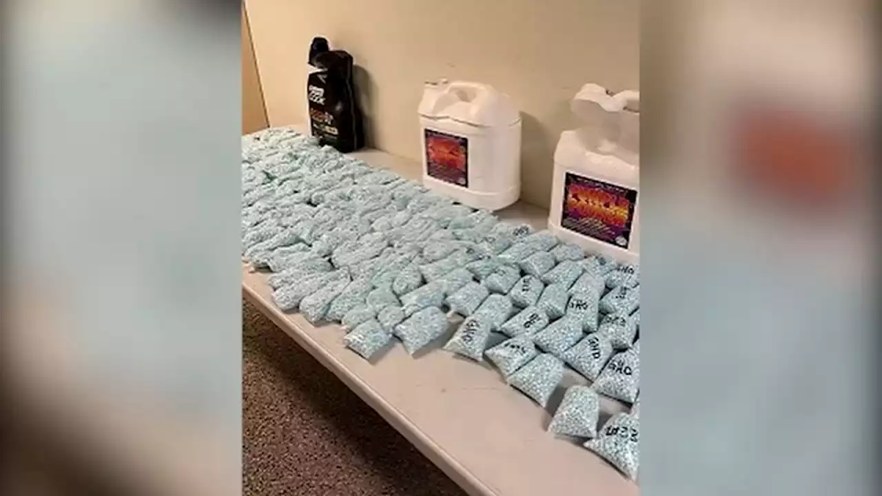 150,000 fentanyl pills found in car during traffic stop in Central CA, CHP says