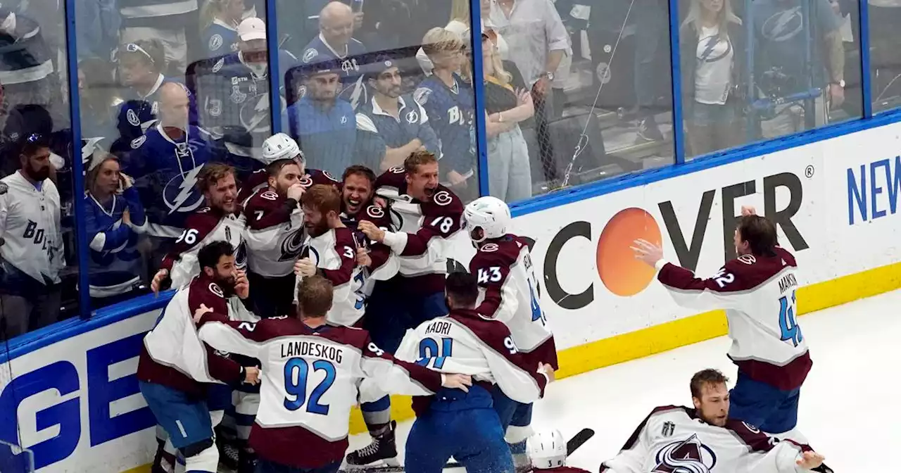 Colorado Avalanche dethrone Tampa Bay Lightning to win Stanley Cup