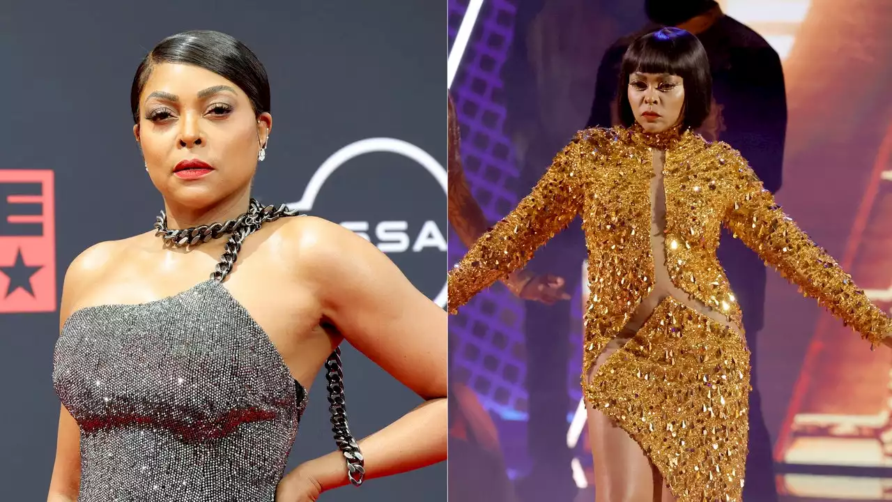 Taraji P. Henson's Hip Tattoos Were the Star of All Her BET Awards Looks