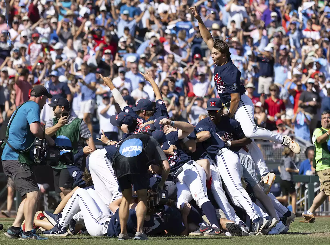 Mississippi wins first CWS title by sweeping Oklahoma