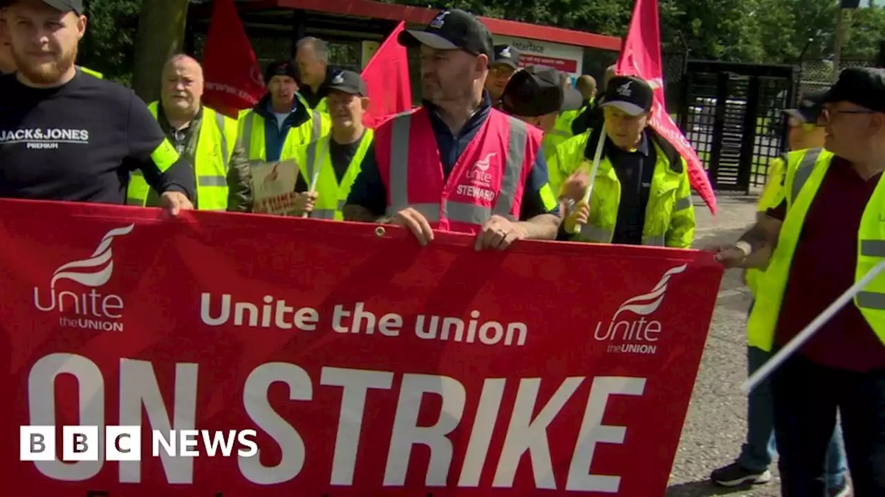 Craigavon dispute: Workers at Interface flooring firm begin strike action