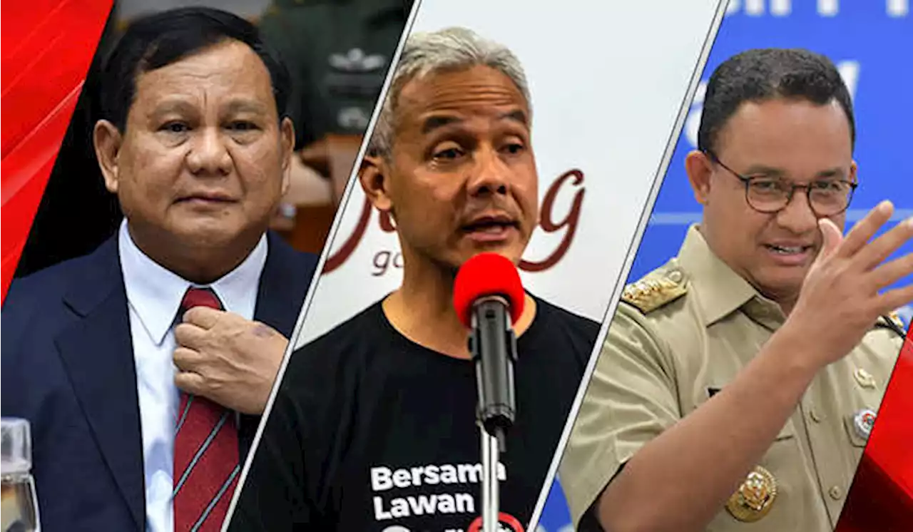 Survei IPS: Head to Head, Prabowo Ungguli Ganjar dan Anies