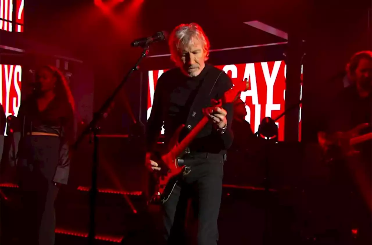 Roger Waters Rocks Pink Floyd Classics Including ‘Another Brick in the Wall’ on ‘Colbert’: Watch