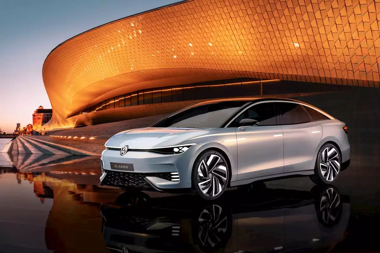 New VW ID. Aero concept previews sleek new ID saloon