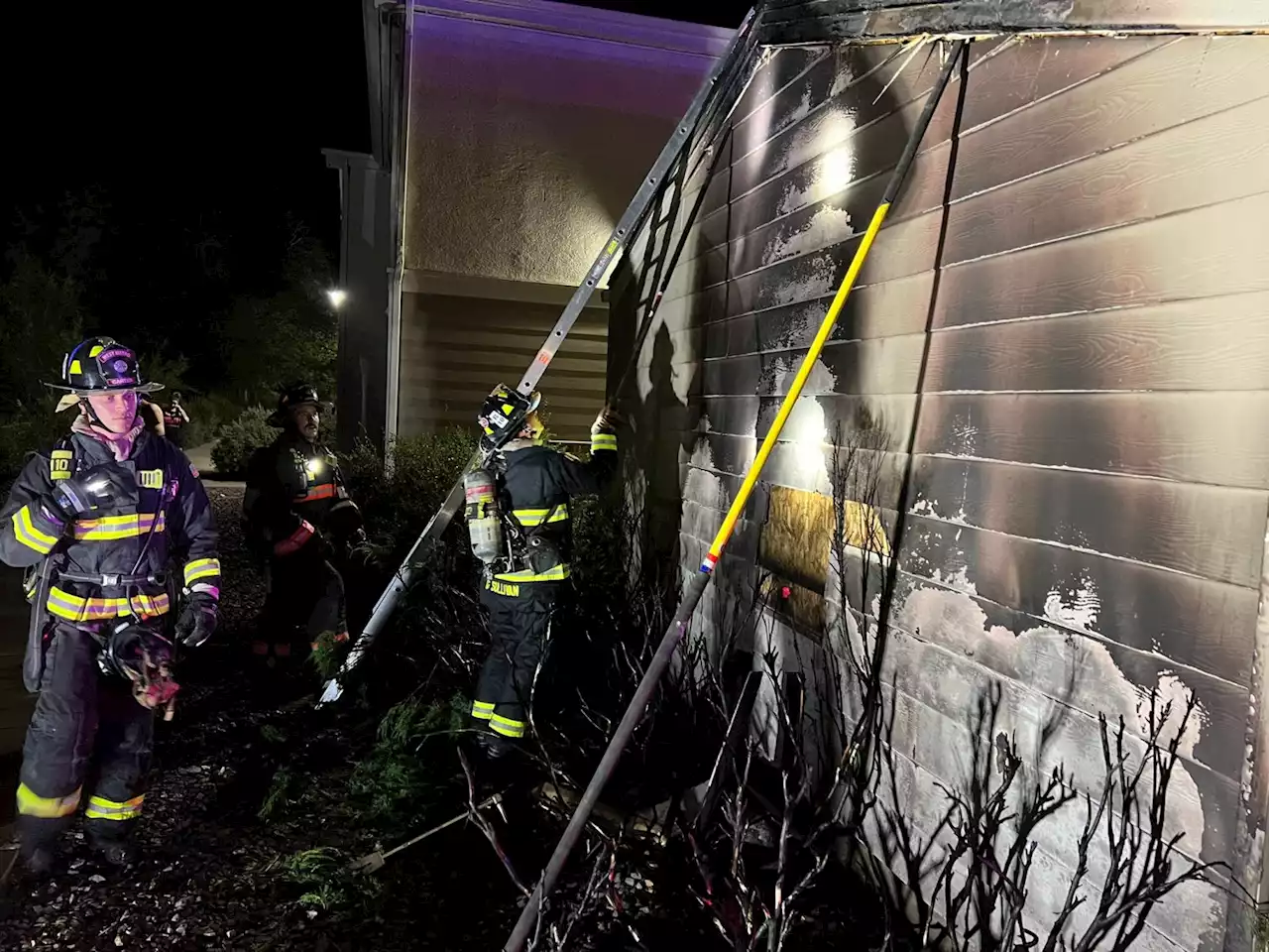 Fireworks named as cause for fire at Whisper Creek apartments outside Lakewood