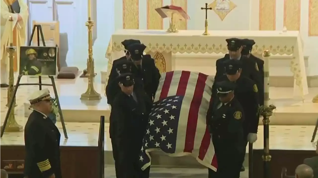 Viewing, Funeral Services Held Monday For Philadelphia Firefighter Lt. Sean Williamson