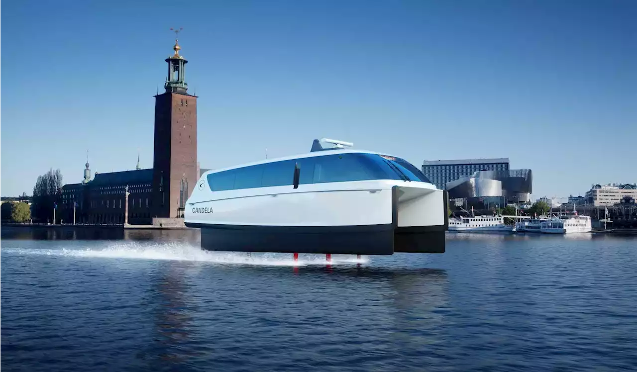 Sleek Electric Ferry Flies Over Water, Picks Off Diesel Ferries