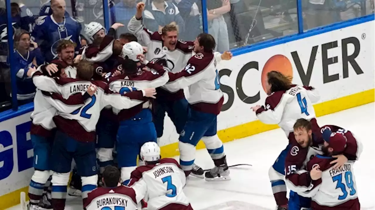 Avalanche dethrone Lightning to win Stanley Cup for 3rd time