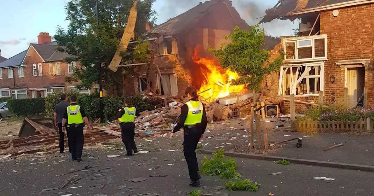 Multiple casualties reported after house destroyed in major explosion