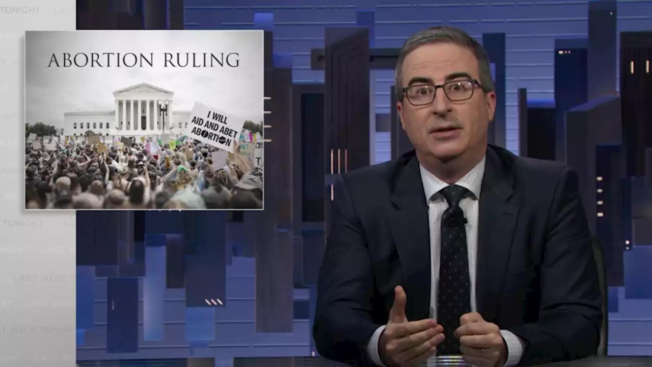 ‘Last Week Tonight’: John Oliver Gutted Over Roe V. Wade Reversal, “Heartbreaking, Enraging And Supreme Injustice”