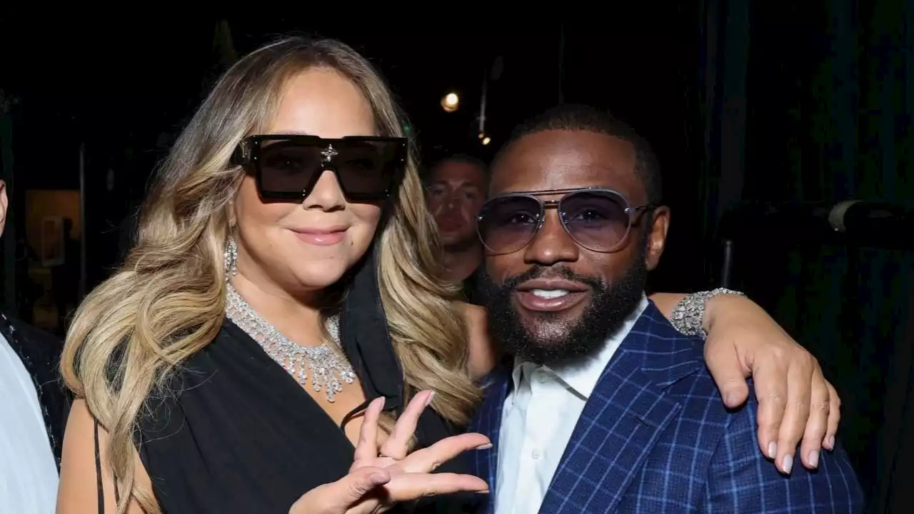 Pionero: Floyd Mayweather recibió una distinción por parte de Mariah Carey