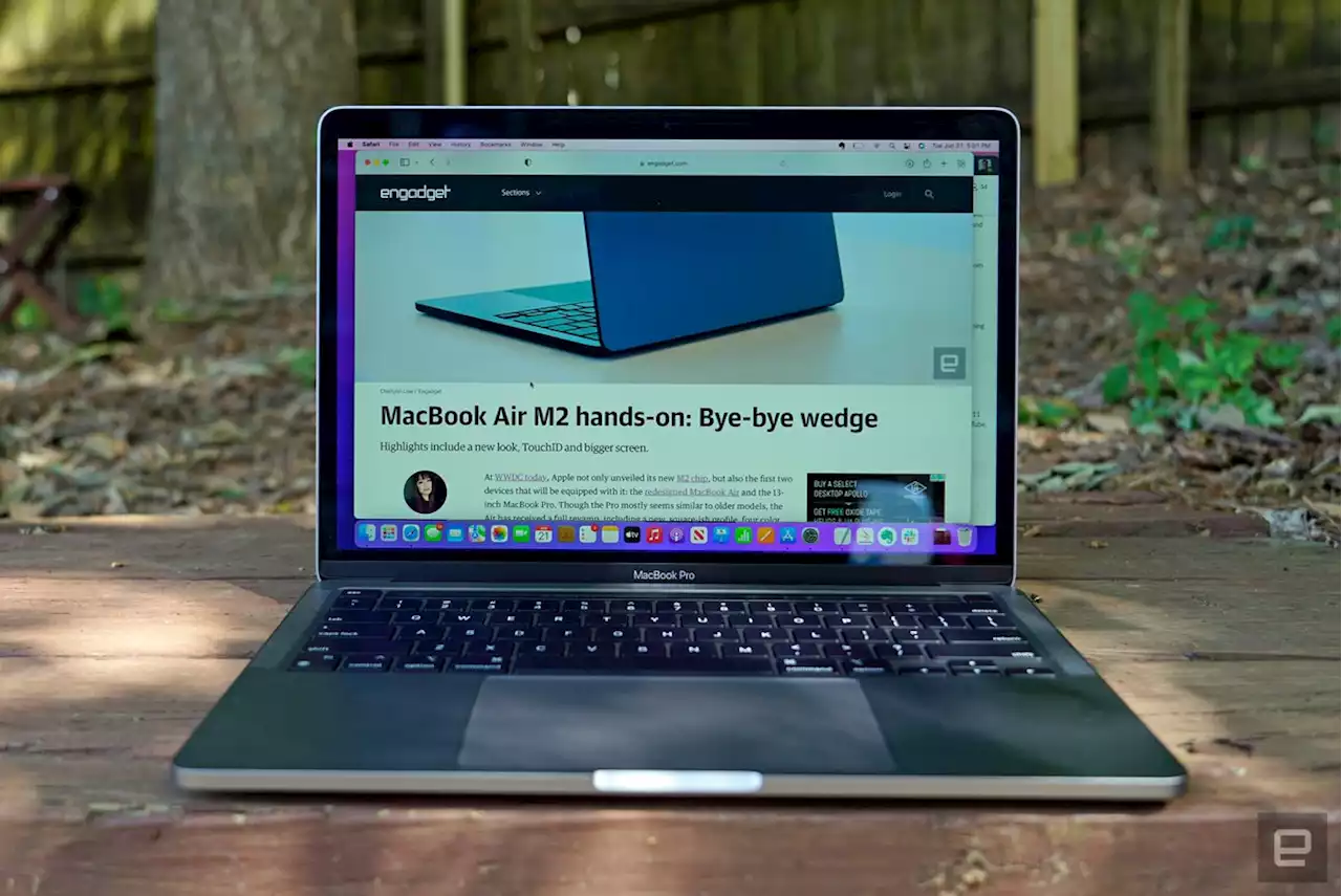 Apple's entry-level 13-inch MacBook Pro M2 may have slower SSD speeds than the M1 model | Engadget