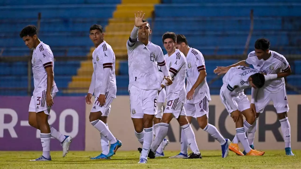 México golea a Puerto Rico y se instala en cuartos de final del Premundial Sub-20