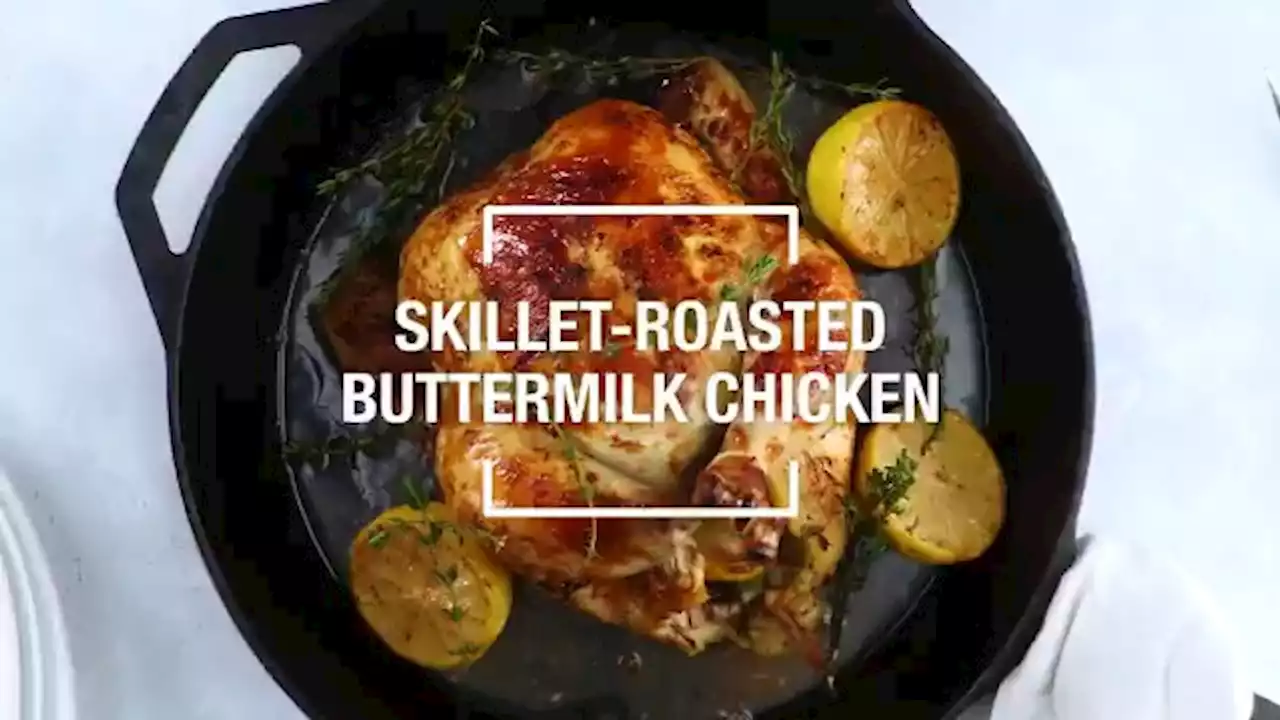 Buttermilk-Brined Roast Chicken Recipe