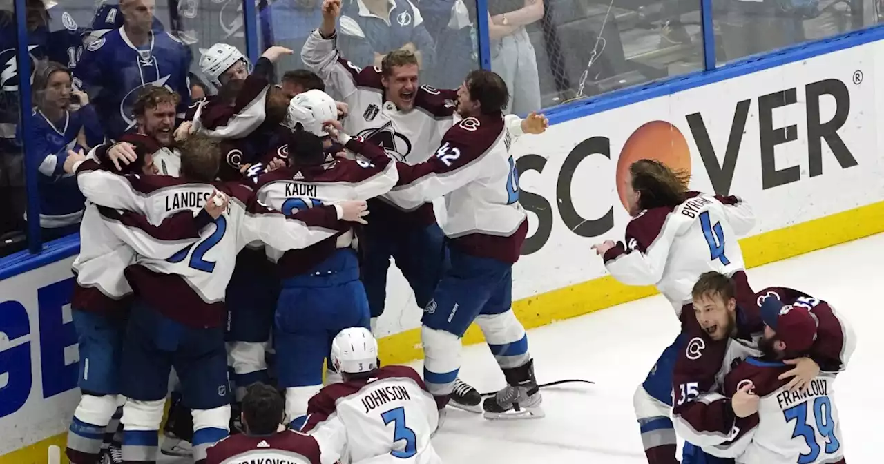 Avalanche dethrone Lightning to win Stanley Cup for 3rd time