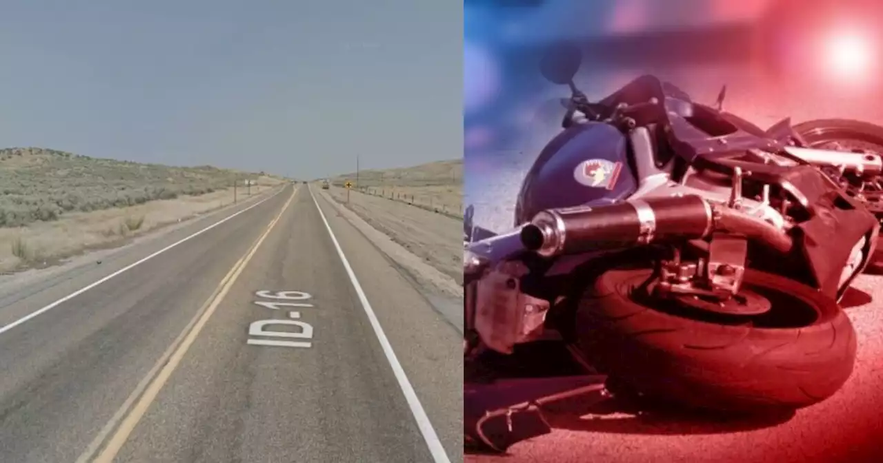 Utah woman dies after SUV hits motorcycle on Idaho highway