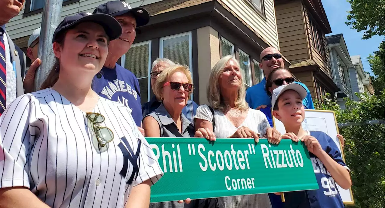 ‘Holy cow!’: Phil Rizzuto has a corner named after him in Queens